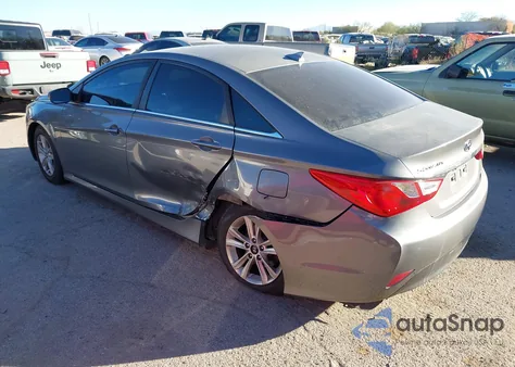 2014 Hyundai Sonata Gls из США, поврежденный, VIN 5NPEB4AC8EH831286